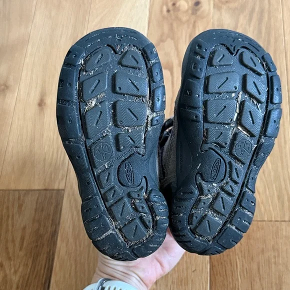 Keen Kids' Purple and Tan Adventure Boots - Picture 5 of 7